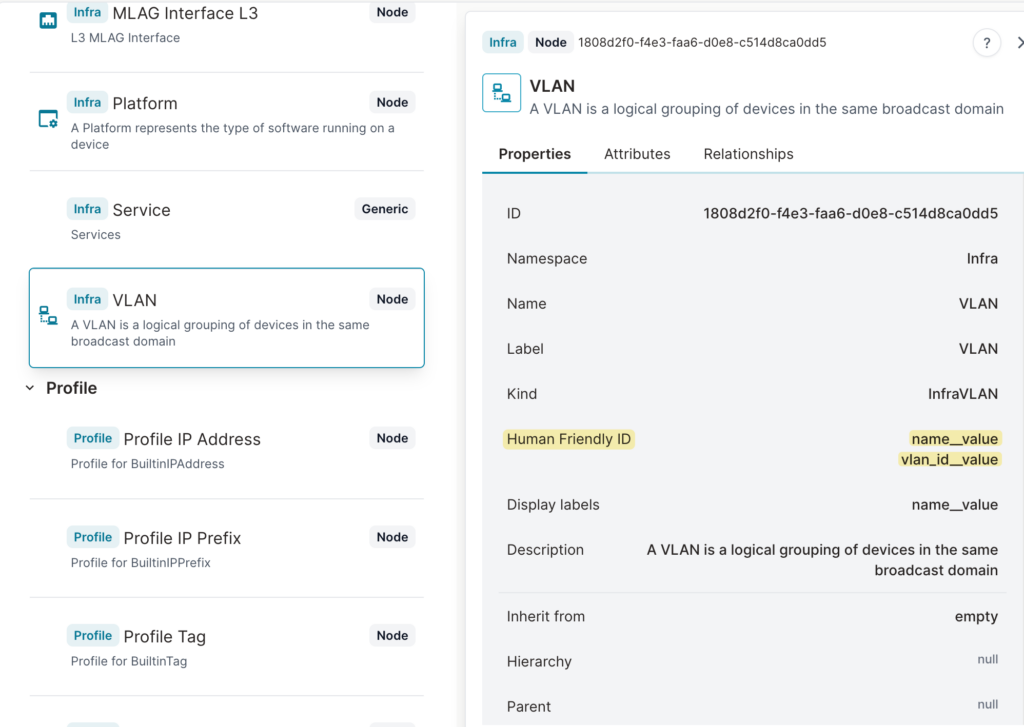 Creating, Modifying, and Deleting Data in Infrahub Using the Python SDK 9 Infrahub Python SDK - VLAN example screenshot