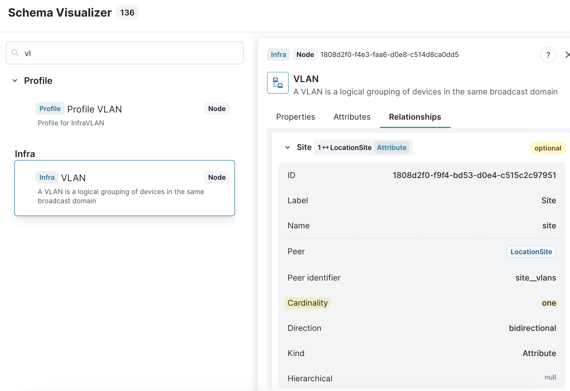 Infrahub Python SDK - cardinality one